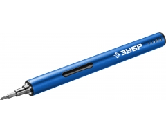 Отвертка аккумуляторная ЗУБР ОТР-4 Н20, 3 max, Li-Ion Тип аккумулятора, 4 Напряжение аккумулятора, 0.26 Емкость аккумулятора