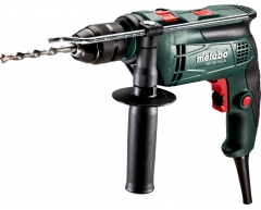 Дрель ударная Metabo SBE 650 Impuls (БЗП) в кейсе, 30 max, 13 max, 14 max, 650 Мощность