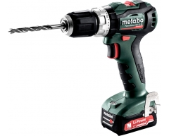 Дрель-шуруповерт аккумуляторная Metabo PowerMaxx SB 12 BL (2x2.0 Ач), 45 max, 25 max, 10 max, Li-Ion Тип аккумулятора, 12 Напряжение аккумулятора, 2 Емкость аккумулятора