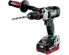 Дрель-шуруповерт аккумуляторная Metabo SB 18 LTX-3 BL I (2x5.5 Ач), 120 max, 65 max, 13 max, LiHD Тип аккумулятора, 18 Напряжение аккумулятора, 5.5 Емкость аккумулятора