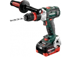 Дрель-шуруповерт аккумуляторная Metabo SB 18 LTX BL Q I (2x5.5 Ач), 120 max, 65 max, 13 max, LiHD Тип аккумулятора, 18 Напряжение аккумулятора, 5.5 Емкость аккумулятора