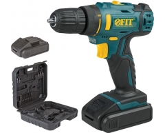 Дрель-шуруповерт аккумуляторная FIT 80189, 28 max, 10 max, Li-Ion Тип аккумулятора, 18 Напряжение аккумулятора, 1.3 Емкость аккумулятора