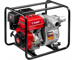 Мотопомпа бензиновая ЗУБР МПГ-1300-80, 1300 л/мин, 27 м