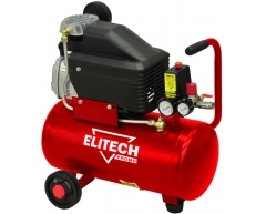 Компрессор масляный Elitech КПМ 200/24 Промо (E0503.001.00), 24 л, 220 л/мин, 1.5 кВт, 230 В