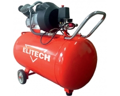 Компрессор масляный Elitech КПМ 360/100, 100 л, 360 л/мин, 2.2 кВт, 230 В