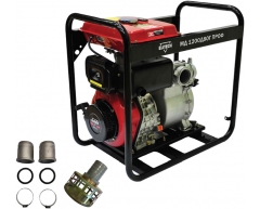 Мотопомпа дизельная Elitech МД 1200 Д 80 Г ПРОФ, 1200 л/мин