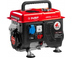 Бензиновый генератор ЗУБР ЗЭСБ-800, 230 В, 0.65 кВт