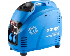 Инверторный бензиновый генератор ЗУБР ЗИГ-2500, 230 В, 2.2 кВт