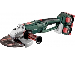 Аккумуляторная угловая шлифмашина Metabo WPB 36-18 LTX BL 230 (4x8.0 Ач), 230 Диаметр диска, LiHD Тип аккумулятора, 18 Напряжение аккумулятора, 8.0 Емкость аккумулятора