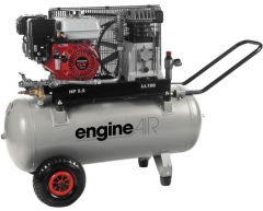 Компрессор бензиновый Abac EngineAIR 4/100 Petrol, 100 л, 300 л/мин, 3.0 кВт