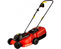 Газонокосилка электрическая DDE LME 3313, несамоходная Тип передвижения, 33 см, нет Мульчирование, 27 л, электрический Тип двигателя