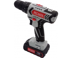 Дрель-шуруповерт аккумуляторная ударная Ресанта ДА-18-2ЛК-У, 50 max, 30 max, 12 max, Li-Ion Тип аккумулятора, 18 Напряжение аккумулятора, 2.0 Емкость аккумулятора