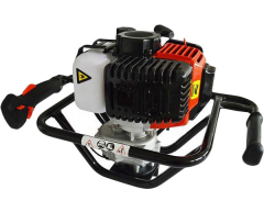 Мотобур бензиновый Elitech БМ 52 E ПРО, 40-200 мм, 8.7 кг, 2.5 кВт