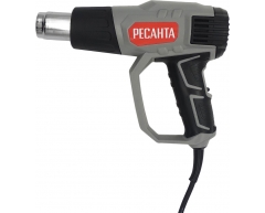 Фен строительный Ресанта ФЭ-2000ЭКД, 50-600 Рабочая температура, 300-500 Поток воздуха, 0.75 Вес нетто, 2000 Мощность