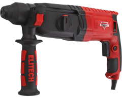 Перфоратор Elitech П 0826 РЭМ, трехрежимный Количество режимов, 2.8 Дж, 3.2 кг, 800 Вт