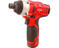 Дрель-шуруповерт аккумуляторная Elitech ВА 10.8 УЛК2 (1.5 Ач), 90 max, Li-Ion Тип аккумулятора, 10.8 Напряжение аккумулятора, 1.5 Емкость аккумулятора