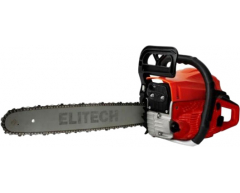 Бензопила Elitech БП 45/18 Промо, 45 см, 0.325 мм, 6.5 кг, 1.8 кВт, 45 см3