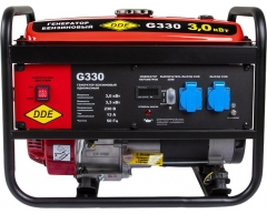 Бензиновый генератор DDE G 330, 230 В, 2.6 кВт