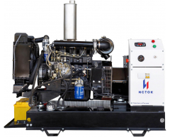 Дизельный генератор Исток АД12С-Т400-РМ15, трехфазный Количество фаз, 12 кВт, Yangdong Модель двигателя, Исток Модель генератора, 85 л