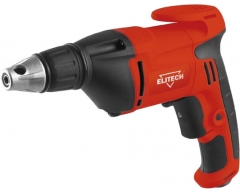 Шуруповерт сетевой Elitech Ш 550 РЭ, 550 Мощность, 0-4500 Частота вращения