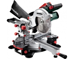Торцовочная пила Metabo KGS 18 LTX 216 (2x5.5 Ач), 216 мм, 65 мм, 305 мм, есть Лазерный указатель