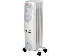 Масляный радиатор Ресанта ОМ 5 Н, 1000 Мощность, 5 Количество секций, 5.7 Вес нетто