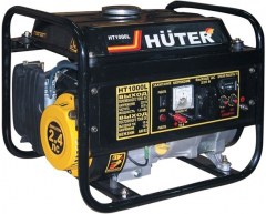 Бензиновый генератор Huter HT 1000 L, 230 В, 1.0 кВт