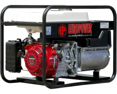 Бензиновый генератор Europower EP 3300/11, 230 В, 2.7 кВт