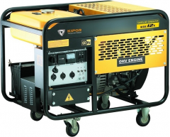 Бензиновый генератор Kipor KGE 12 E, 230 В, 8.5 кВт