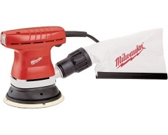 Эксцентриковая шлифмашина Milwaukee PRS 125 E, 125 Диаметр шлифовальной подошвы, 2.0 Амплитуда колебаний, 200 Мощность