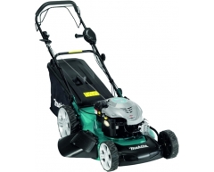 Газонокосилка бензиновая Makita PLM 5113 N, самоходная Тип передвижения, 51 см, есть Боковой выброс, есть Мульчирование, 65 л, B&S Модель двигателя