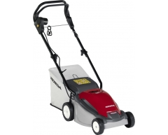 Газонокосилка электрическая Honda HRE 330 PLE, несамоходная Тип передвижения, 33 см, нет Мульчирование, 27 л, электрический Тип двигателя