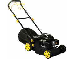 Газонокосилка бензиновая Huter GLM 5.0 S, самоходная Тип передвижения, 46 см, нет Боковой выброс, нет Мульчирование, 50 л, Huter Производитель двигателя