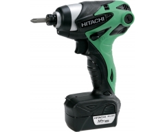 Шуруповерт аккумуляторный ударный Hitachi WH 10 DL, 105 max, шестигранник Тип патрона, Li-Ion Тип аккумулятора, 10.8 Напряжение аккумулятора, 1.5 Емкость аккумулятора