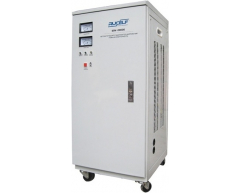 Стабилизатор напряжения электромеханический Rucelf SDV 20000, напольный Тип установки, 20 Максимальная мощность, 150-260 Диапазон стабилизации, 220 Выходное напряжение