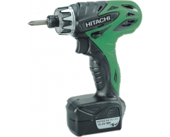 Шуруповерт аккумуляторный Hitachi DB 10 DL, 10 max, шестигранник Тип патрона, Li-Ion Тип аккумулятора, 10.8 Напряжение аккумулятора, 1.5 Емкость аккумулятора