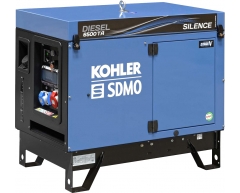 Дизельный генератор KOHLER-SDMO Diesel 6500 TA Silence C5, 400/230 В, 4.7 кВт