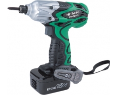 Шуруповерт аккумуляторный ударный Hitachi WH 12 DAF2, 110 max, NiCd Тип аккумулятора, 12 Напряжение аккумулятора, 1.4 Емкость аккумулятора, 110 max, шестигранник Тип патрона, NiCd Тип аккумулятора, 12 Напряжение аккумулятора, 1.4 Емкость аккумулятора