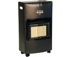 Тепловая пушка газовая инфракрасная Elitech ТП 4 ГИ, 1.4-2.75-4.1 кВт, отсутствует м3/ч, отсутствует л, пропан/бутан Вид топлива