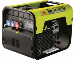 Бензиновый генератор Pramac S 12000 (3 фазы) + коннектор, 400/230 В, 9.5 кВт, 4.5 кВт