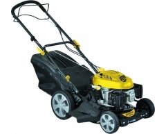 Газонокосилка бензиновая Champion LM 4630, самоходная Тип передвижения, 46 см, есть Боковой выброс, есть Мульчирование, 60 л, Champion Производитель двигателя