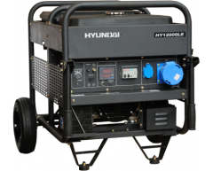 Бензиновый генератор Hyundai HY 12000 LE, 230 В, 9.0 кВт