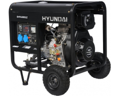 Дизельный генератор Hyundai DHY 6000 LE, 230 В, 5.0 кВт
