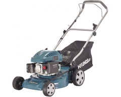 Газонокосилка бензиновая Hyundai L 4300, несамоходная Тип передвижения, 43 см, нет Боковой выброс, нет Мульчирование, 60 л, Hyundai Модель двигателя