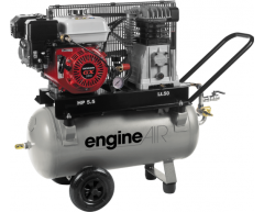Компрессор бензиновый Abac EngineAIR 5/50 PETROL, 50 л, 330 л/мин, 4.0 кВт