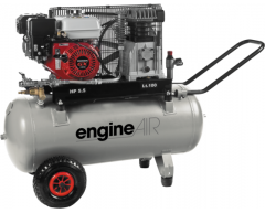 Компрессор бензиновый Abac EngineAIR 5/100 PETROL, 100 л, 330 л/мин, 4.0 кВт