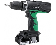 Дрель-шуруповерт аккумуляторная ударная Hitachi DV 18 DCL2, 43 max, 38 max, 13 max, Li-Ion Тип аккумулятора, 18 Напряжение аккумулятора, 1.5 Емкость аккумулятора