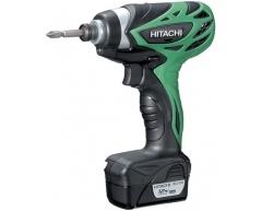 Шуруповерт аккумуляторный ударный Hitachi WH 10 DFL, 95 max, шестигранник Тип патрона, Li-Ion Тип аккумулятора, 10.8 Напряжение аккумулятора, 1.5 Емкость аккумулятора