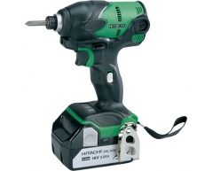 Шуруповерт аккумуляторный ударный Hitachi WH 18 DSL, 145 max, шестигранник Тип патрона, Li-Ion Тип аккумулятора, 18 Напряжение аккумулятора, 3.0 Емкость аккумулятора