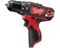 Дрель-шуруповерт аккумуляторная ударная Milwaukee M12 BPD-0, 30/38 max, 22 max, 10 max, Li-Ion Тип аккумулятора, 12 Напряжение аккумулятора, 2.0/4.0 Емкость аккумулятора